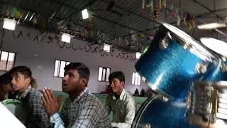 ON Neado Repo na priyuda yeasu song on jazz drums