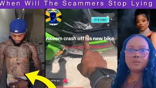 (Breaking News) Akeem Crash & Mash Up Motorcycle & Mom Caught In Scam By Sky Diamond & TikTok Lawyer