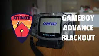 GameBoy Advance Blackout - Reshelling and installing an IPS screen in a GBA