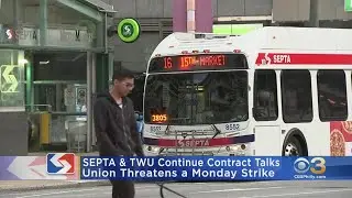 Talks Continue Between SEPTA And Union Ahead Of Monday Strike Threats