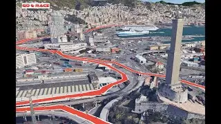La Mezza di Genova 2024: vola sul percorso della mezza-maratona! Video del percorso.