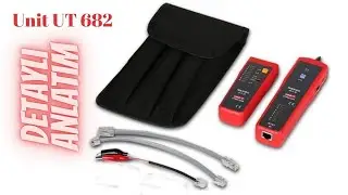 Unit UT682 kablo bulucu ve kablo test cihazı - Wire Tracker