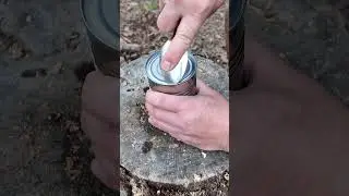 Survival Hack - No Can Opener? No Problem