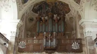 Jean-Adam Guilain: Suite du second ton - Hans Uwe Hielscher, Silbermann-Orgel Ebersmünster (Elsass)