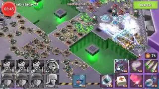 boom Beach, mega crab, stage 73, 74,  April 2018