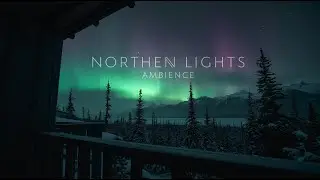 Northern Lights 🌌 Aurora Borealis Ambience & Sleep Music