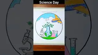 World science day drawing #shorts #science #scienceday