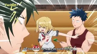 Fudo and Desumi-san is flirting in front of Daigo-san (Green Gelato)