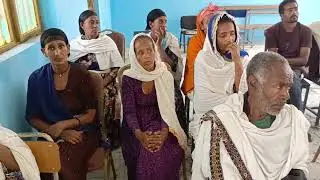 የስሪንቃ ግ/ም/ማዕከል የማሽላ ተመራማሪና የClimate resilient Orphan Crops Project Ethiopia አስተባባሪ ለአርሶአደሮች ያስተላለፉት
