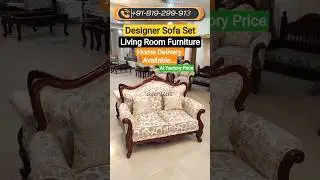Wooden Sofa Set - Royal Furniture - Sofa Set Design