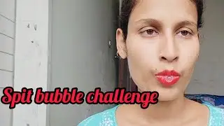 #spit bubble challenge#spit blowing challenge#viral video@PampaKhanLifestyle786 😜💋🙏