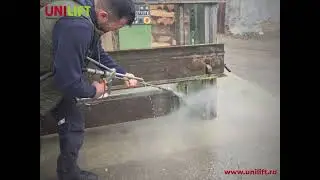 Hidrosablare la 1000 bari cu Oertzen E 1000