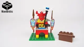 Lego Back To The Classic Pritaes Islanders 6236 King Kahuka from 1994 - Lego Speed Build