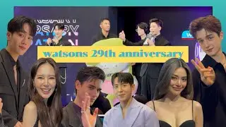 Watsons 29th anniversary ขนทัพดาราเดินแฟชั่นคับคั่ง!
