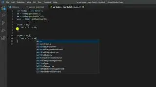 current date using javascript | javascript project for kids