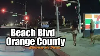 Beach Blvd, Orange County, California, USA 🎥 Exploring the Streets - Ep. 13