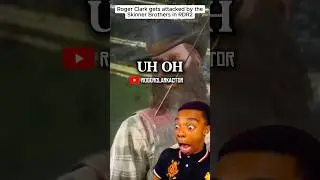 Roger Clark gets attacked by the Skinner Brothers in RDR2