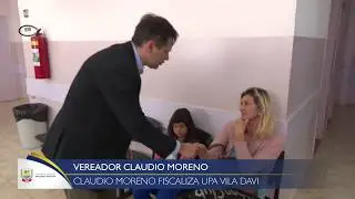 Claudio Moreno fiscaliza Posto de Sa&uacute;de Vila Davi ap&oacute;s reclama&ccedil;&otilde;es