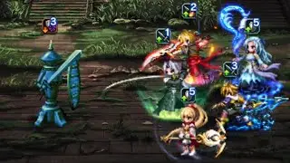 FFBE - Sephiroth Rain Tidus chain (LGD Elemental Turn Challenge)