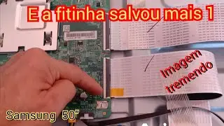 TV Samsung 50 polegadas (UN50NU7100G) imagem tremendo duplicando, trêmula, essa foi fácil 🙂👍🏼