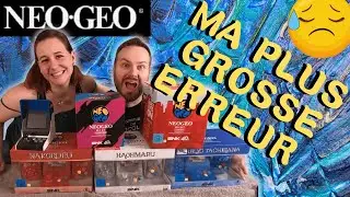 MA PLUS GROSSE ERREUR 😱 collection mini borne arcade neogeo snk fullset presque fini RETROGAMING
