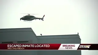 Woman located after escaping Palm Beach County Jail