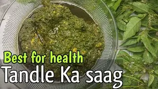 Tandle Ka saag recipe - The Best kept secret of the Punjab. #tandlesaag #healthyfood #recipes