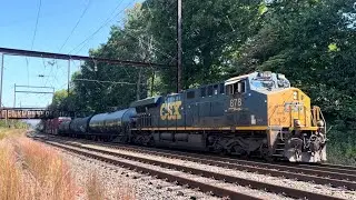 Nice beautiful mixed CSX freight M403. #csxtrains #csxrailroad #railfanning