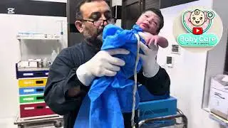 Newborn Delivery Strong Cry Healthy Reflex After Birth Real First Moments Baby Care with Dr.Shehzad 