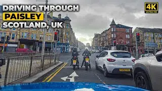 Driving  Through Historic Architectural Paisley Glasgow | Scottish 🏴󠁧󠁢󠁳󠁣󠁴󠁿 Town | A Scenic Drive 