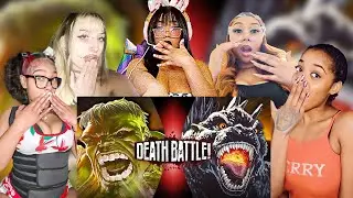FIRST TIME WATCHING! Hulk VS Godzilla | DEATH BATTLE! | Reaction!