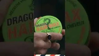 Elevate your style with dragon hair wax #menshair #mensstyle