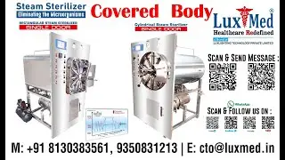 LuxMed&reg;  Steam Sterilizer , CSSD Steam Sterilizer, Rectangular Steam Sterilizer , Autoclave.