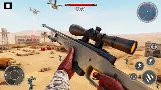 Army Sniper Desert Shooter 3D - FPS Shooting Games _ Android Gameplay