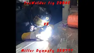 Cheapest Ac tig welder on Amazon&hellip; YesWelder 200AC welder vs Miller Dynasty 350!!!