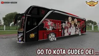 ANTAR PENUMPANG KE KOTA GUDEG FULL BASURI #bussid
