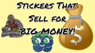 STICKER SHOCK! These Stickers Sell for Big Money! Research Video