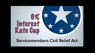 SCRA 6% interest rate cap
