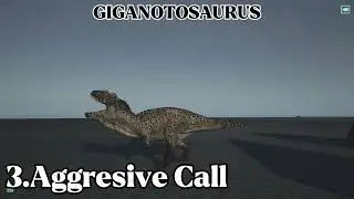 The Isle Legacy | Giganotosaurus Sounds