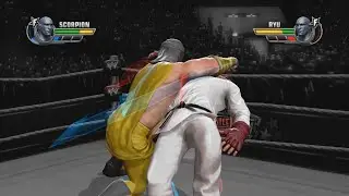 WWE All Stars Cameo Clash - Scorpion vs Ryu