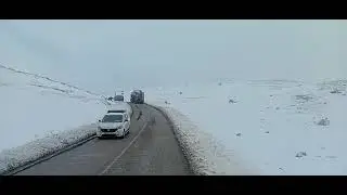 هذا هو مغربنا الحبيب بجماله وبياض جبالهِ.........