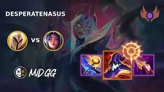 MID.GG: [ DesperateNasus ] Kayle MID vs Irelia | EUW MASTER | LOL Season 2025