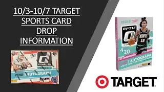 How To Buy Sports Cards Online At Target: This Weeks Target Sports Cards Drop. The Week of 9/3