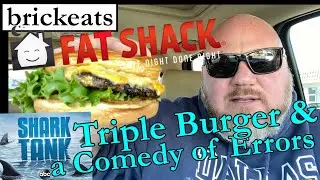 Brickeats Fat Shack Triple Burger- Shark Tank
