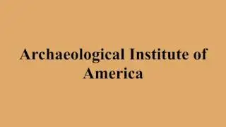 Archaeological Institute of America