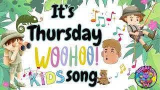 Bubafly TV - It's Thursday Song for kids - Happy Morning - Autism Kids Channel