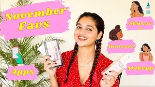 November Favourites of 2021!!! | Monthly Favs best Haircare, Skincare, Makeup & Apps| Shruti Amin