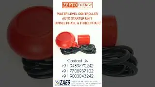 Water Level Controller for Single Phase Pump #waterlevelcontroller #autostart #Float switch
