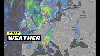European Weather | ECMWF Model Precipitation October 28, 2025 l Rain Storms In Europe