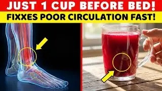 Over 65?  These 10 Drinks to Increase Blood Flow in Legs Fast & Relieve Cold Feet | Senior Health
